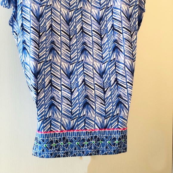 NWT Lilly Pulitzer Style Name: Lowe Dress Colour: Lapis Blue Size: Large - Picture 6 of 14